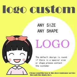 100pcs DIY Multi-shape 5-7cm white transparent cowhide custom sealing sticker LOGO design supply for wedding birthday