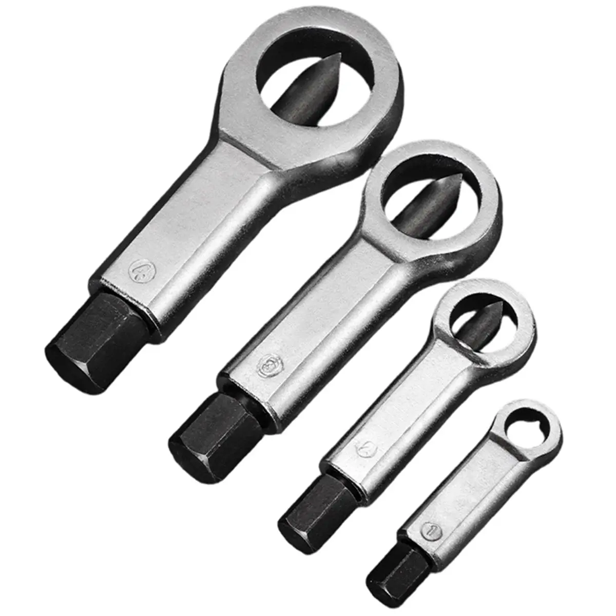 A50U Nut Screw Splitter Set Remover Tools,Rusted Nut Breaker,Nut Remover Extractor,Manual Pressure Nut Cracker Metal Splitter