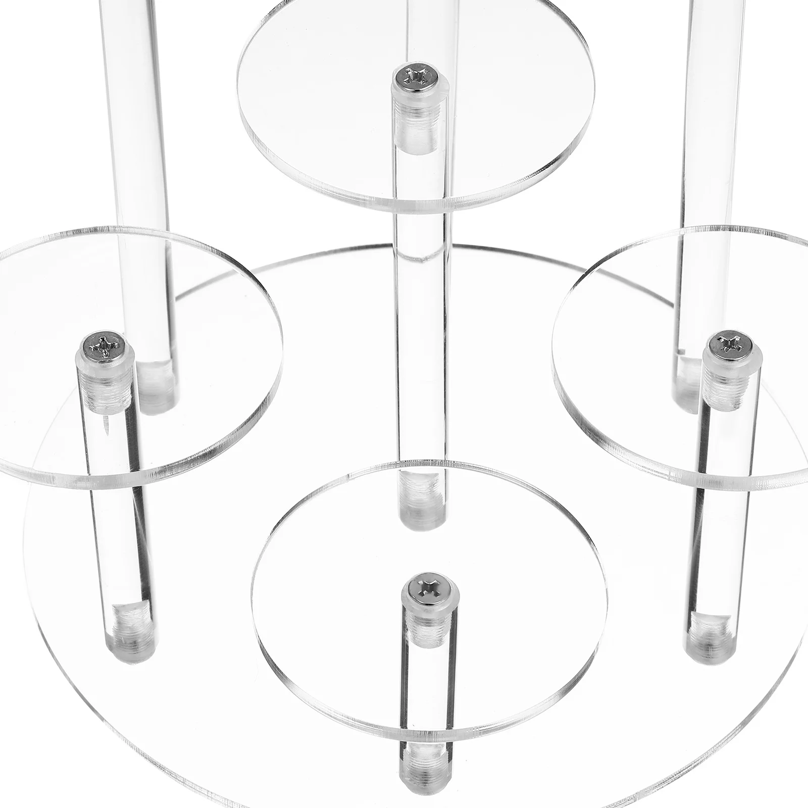 

Clear Acrylic Display Stand Multi Tier Riser For Home Decor Shop Collection Transparent Shelf Organizer Pedestal Stand