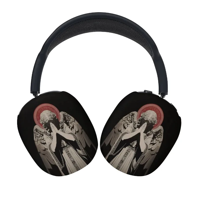 

Подходит для чехла наушников AirPods Max, с рисунком Марии с повязкой на глазах.