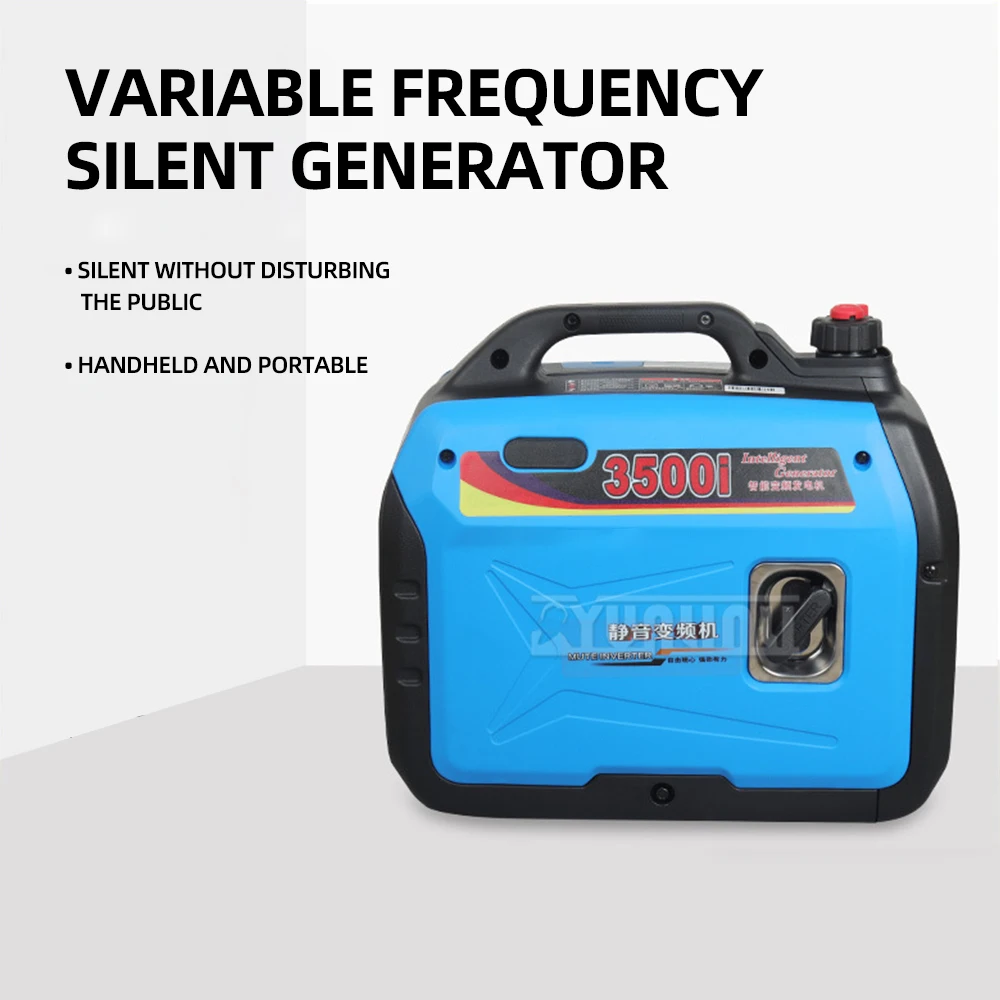 

Gasoline silent frequency conversion digital portable outdoor camping mini 2kw generator set