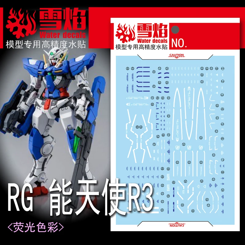 Model Decals Water Slide Decals Tool For 1/144 RG EXIA Repair III Sticker Models Toys Accessories