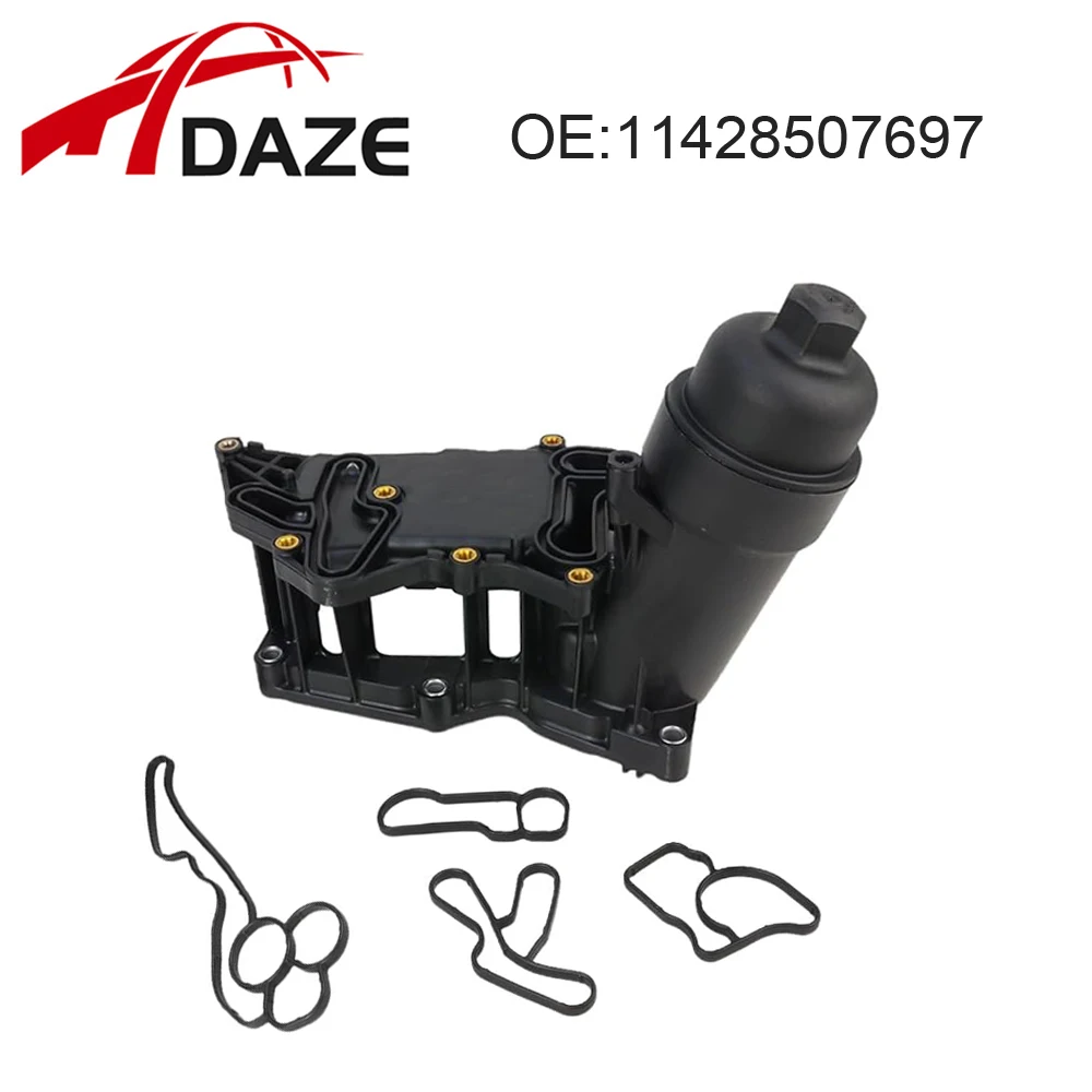 

DAZE 11428507697 Car Engine Oil Filter Housing For BMW 1 3 4 5 Series X3 X5 F30 F10 E90 328d 535d