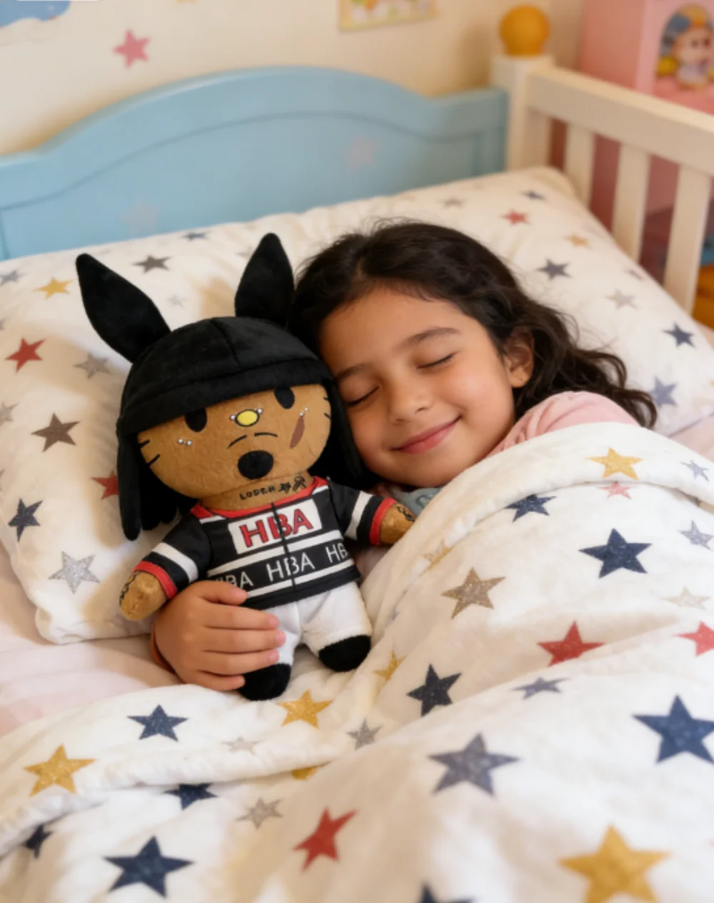 

In Stock Playboi Carti Hello Kitty With Black Rabbit Hat Plush Doll Figure Stuffed Toys Cute Boys Girls Birthday Christmas Gift