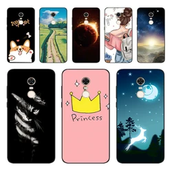 For xiaomi Redmi 5 Plus 5.99 Inch Case on xiaomi Redmi 5 5.7 inch Cover hongmi 5 Plus Phone Cases clear silicon back animal cat