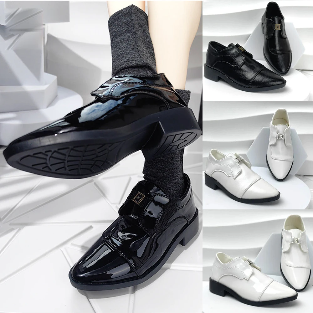 D10-P030 Handmade Toy Uncle Dz75 Us75 Dk75 Id75 Td83 Bjd Doll Accessories Leather Shoes 1pair
