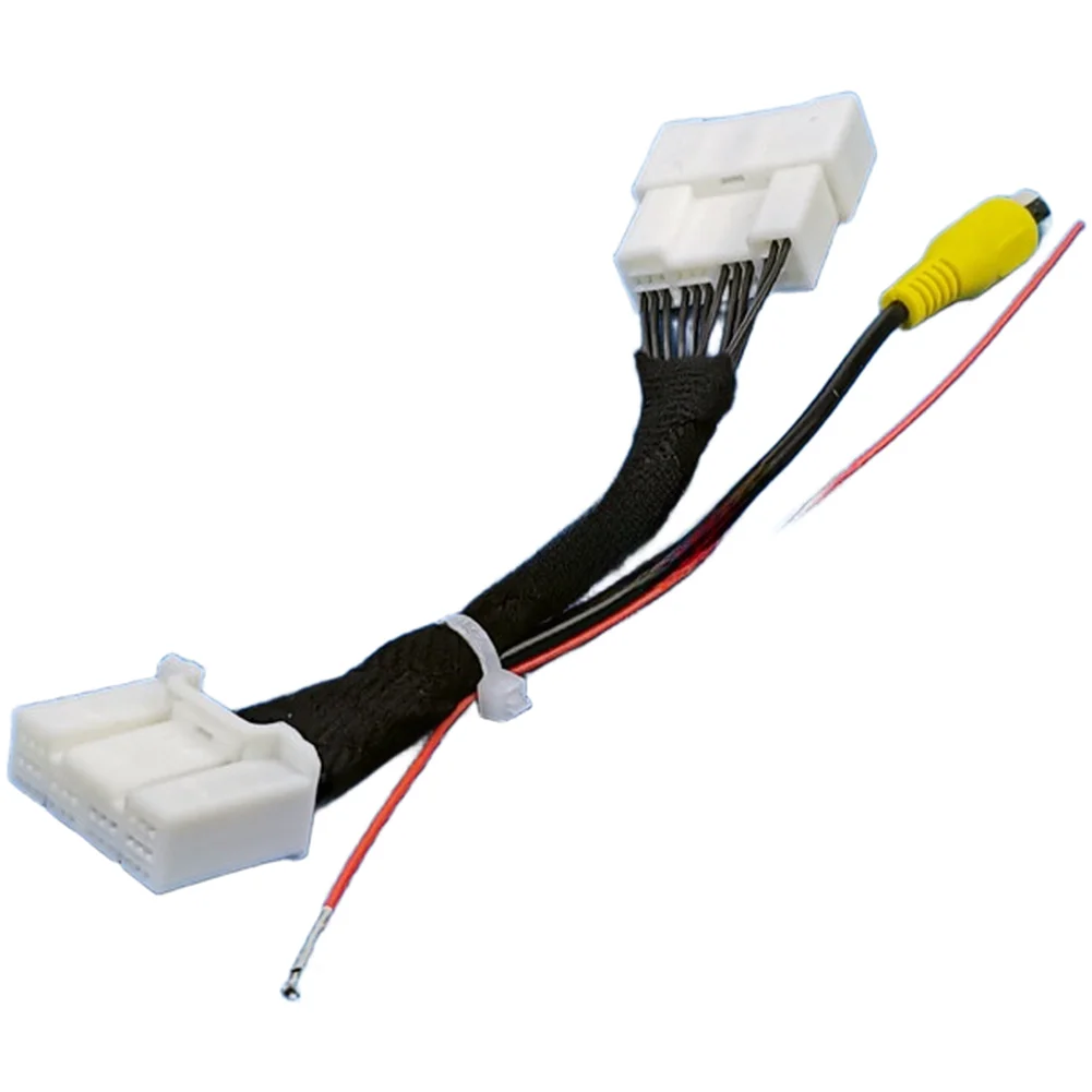 

Провод адаптера камеры заднего вида, 30 контактов, 12 В, кабели заднего вида Toyota со стандартным входом для Corolla RAV4 Highlander