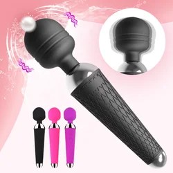 G Spot Dildo Vibrator for Women Powerful Magic Wand AV Stick Female Vagina Clitoris Stimulator Massager Sex Toys 18 Adult