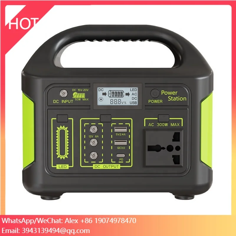 

Energy Storage Device 300W MPPT Pure Sine Wave Small Power 220V Mobile Outdoor 110V Stall Camping Energy