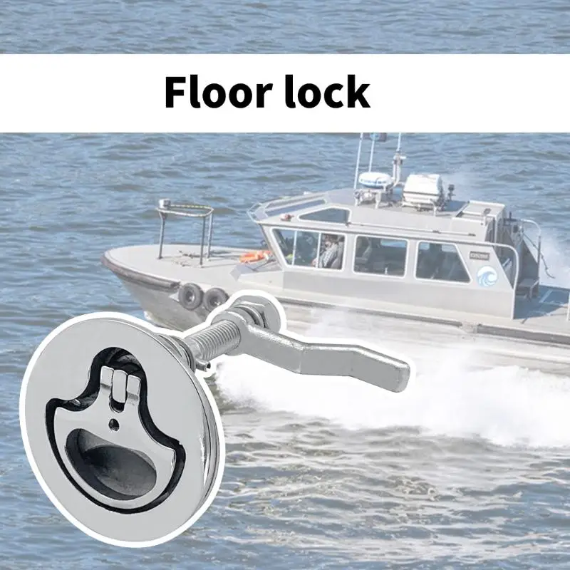 D5BE Secure Yachts Watercraft Floor Hatches Lock With Reinforced Washer For Stability