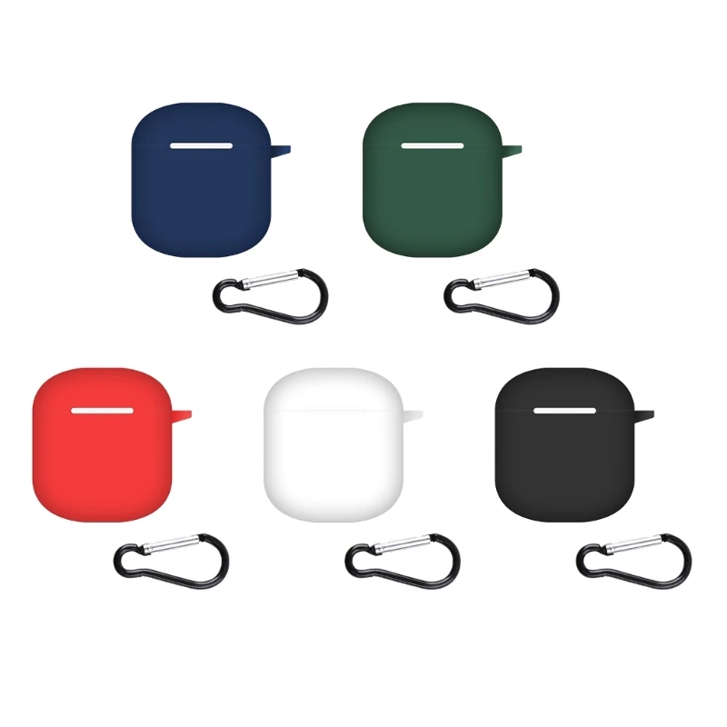 Soft Silicone Washable Case for Oraimo Free Pods2 Wireless Earphone Non-slip Sleeve Charging Box Cover