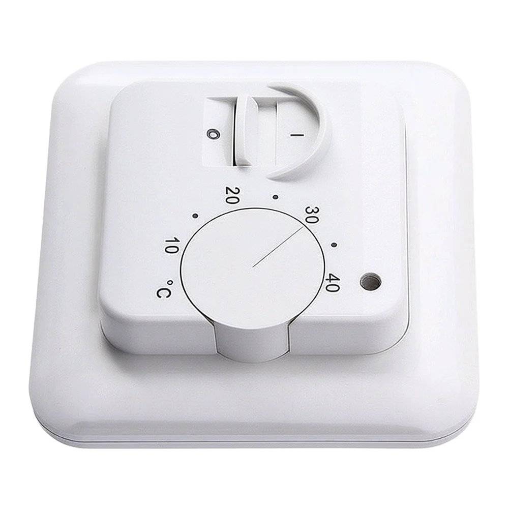 86x86 Mm Mechanical Temperature Controller Thermostat Floor Sensor 16A Electric UnderFloor Floor Sensor Heating