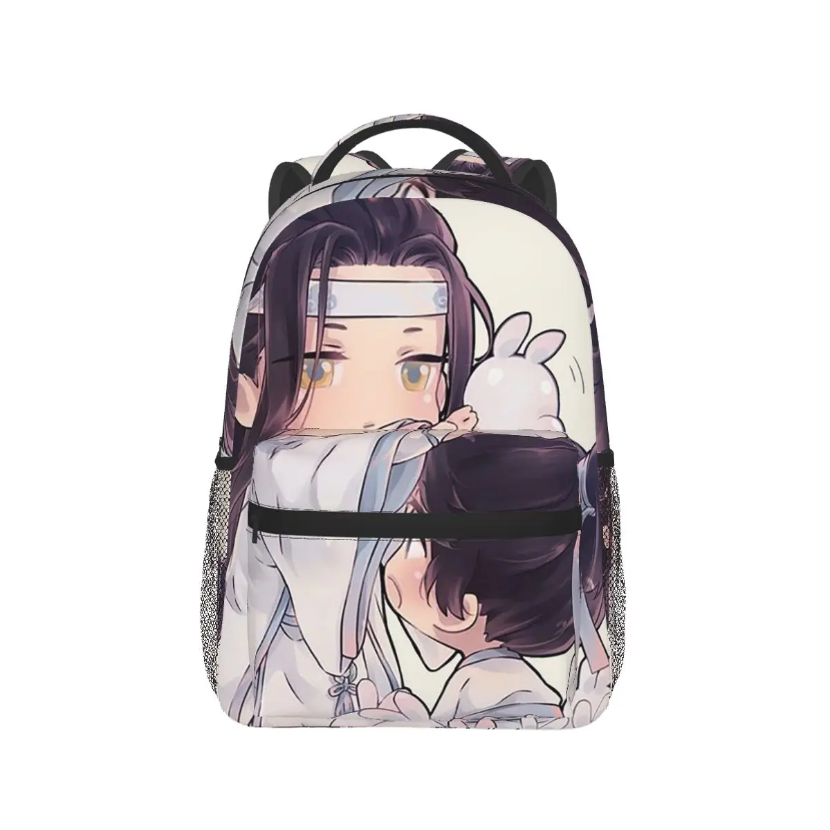 

Lan Zhan And Rabbits Mo Dao Zu Shi Anime Backpack Hot Sale Daypack Large Capacity Children BookBag School Bag Shoulder Bags