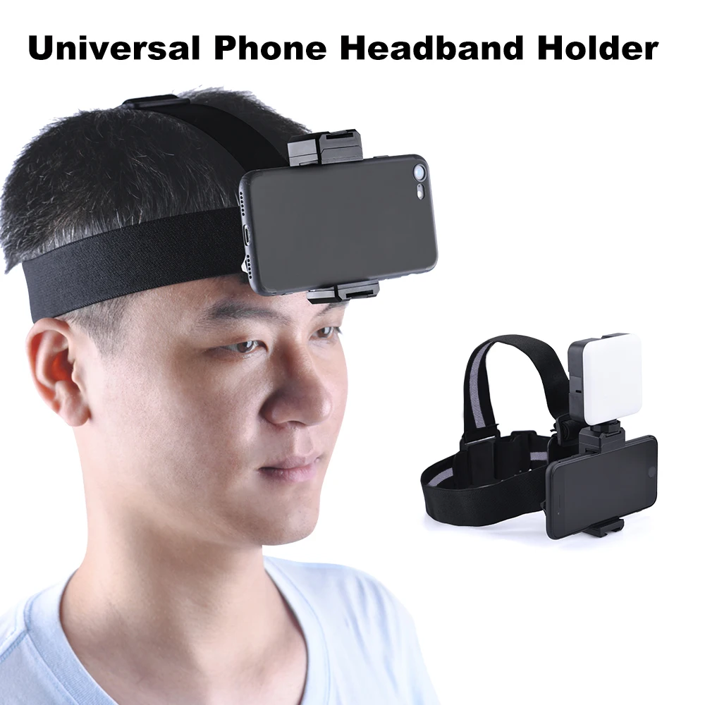 Универсальный ремешок для головы, держатель для телефона с держателем-зажимом для смартфонов, аксессуары Volg