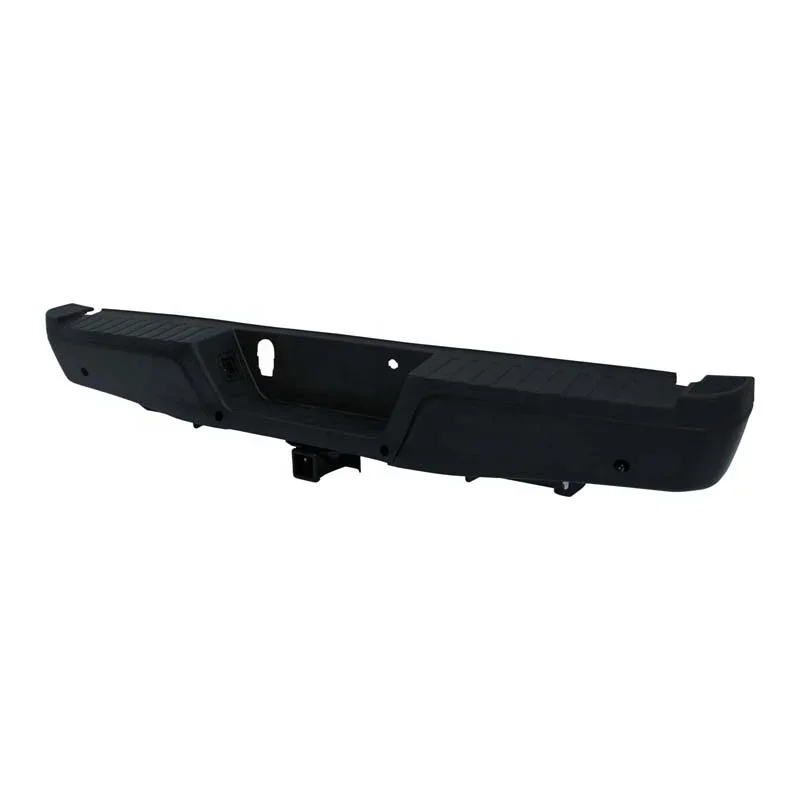 

Factory Hot Selling Auto Part Black W/Sensors Holes W/ Max Tow Rear Bumper For F150 2015-2020 FO1103192