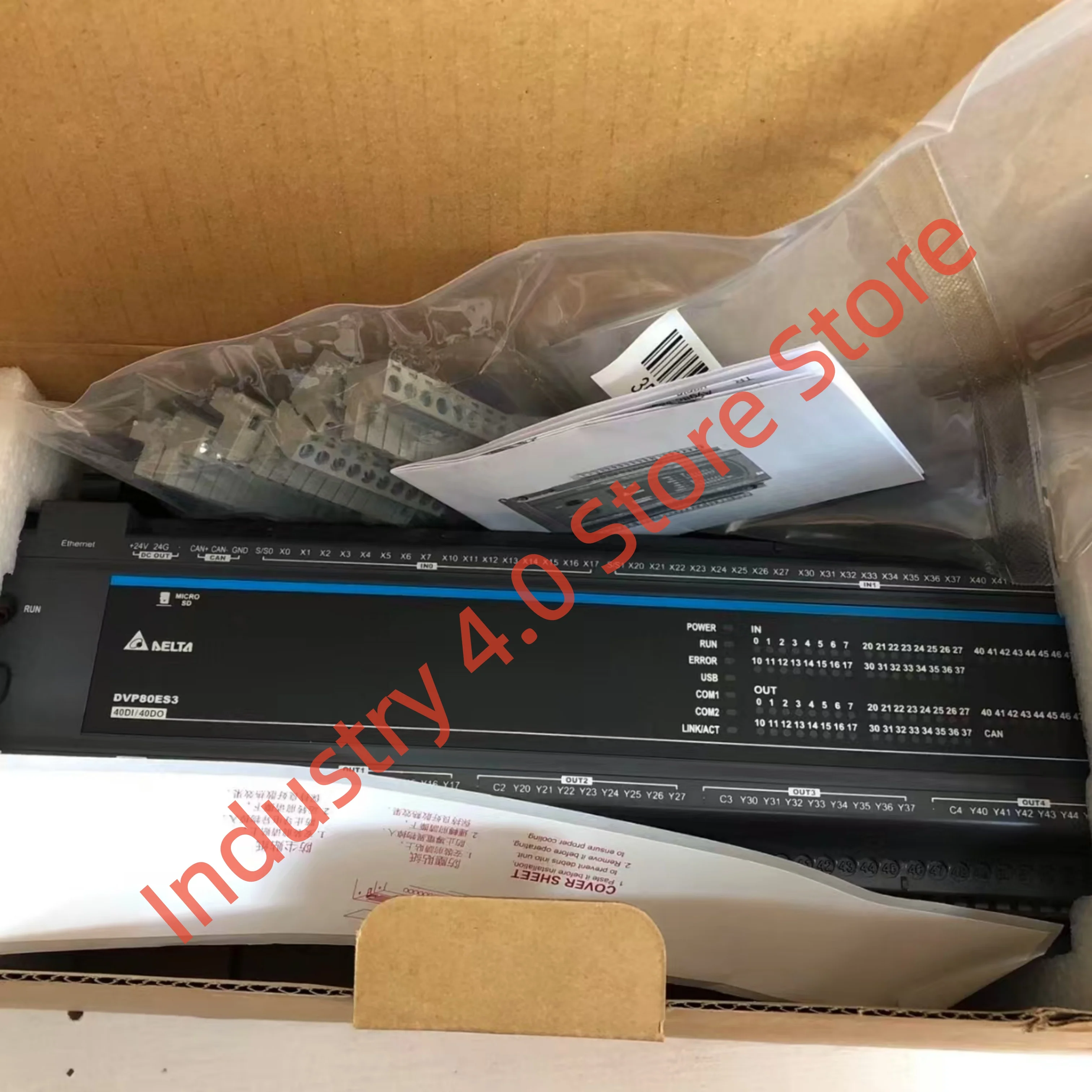 

Новый модуль DVP80ES300T от DVP80ES300R