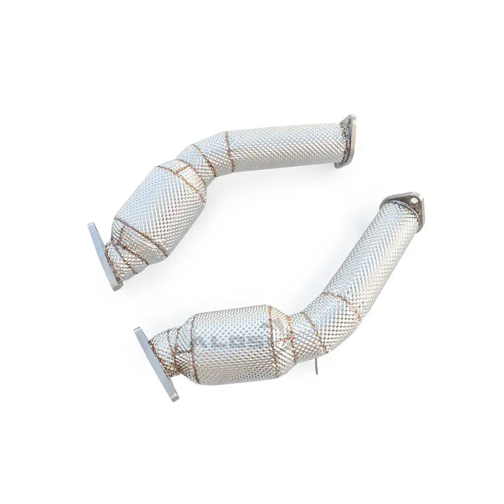

For Infiniti FX35 3.5 2003-2008 Manifold High Flow Sport Exhaust Pipe Catalytic Converter Insulated Manifold Exhaust