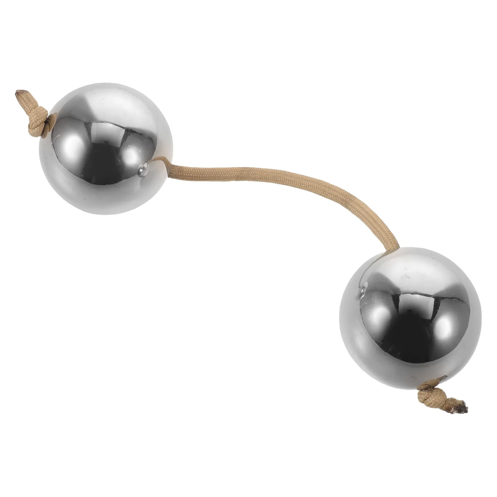 Stainless Steel Aslatua Shakers Rhythm Hand Shaker Authentic African Shaker Cultural Percussion Gear Rhythmic Ball Hand Rattle