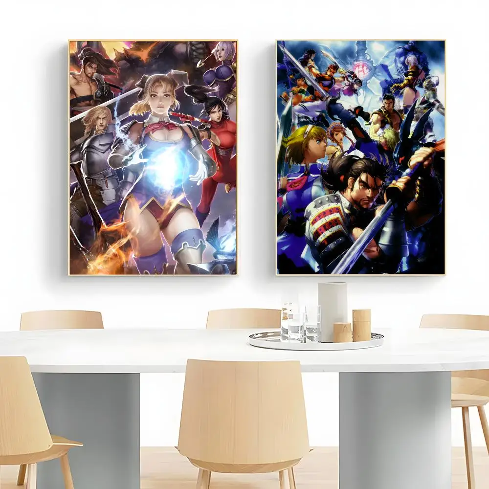 classic game S-Soulcalibur Poster Wall Art Print Decorative Mural Home Decor Gift Unframed