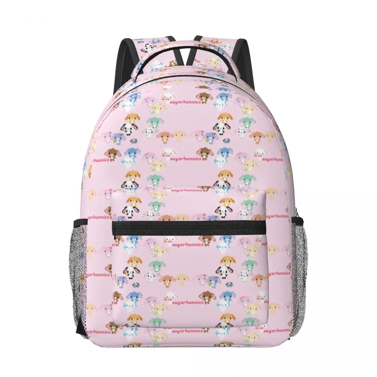 Sugarbunnies Woman Backpacks Boys Girls Bookbag Casual Students School Bags Portability Laptop Rucksack Shoulder Bag