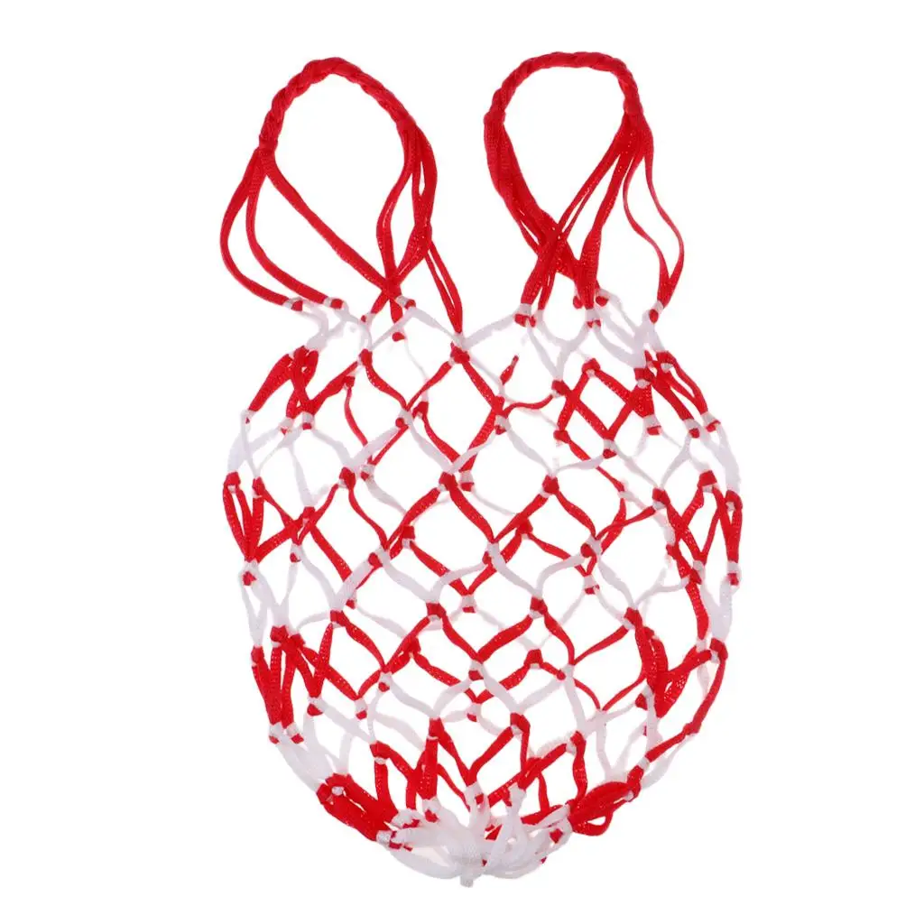 

2-6pack Mesh Ball Bag Basketball Ball Carry Mesh Storage Net Bag