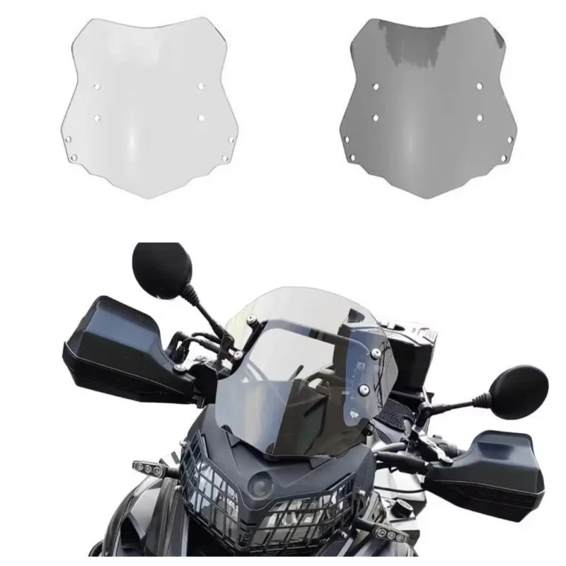 For Benelli TRK502 TRK502X TRK 502 502X 552 552X TRK552X Motorcycle Windscreen Double Bubble Windshield Screen Wind Deflectors
