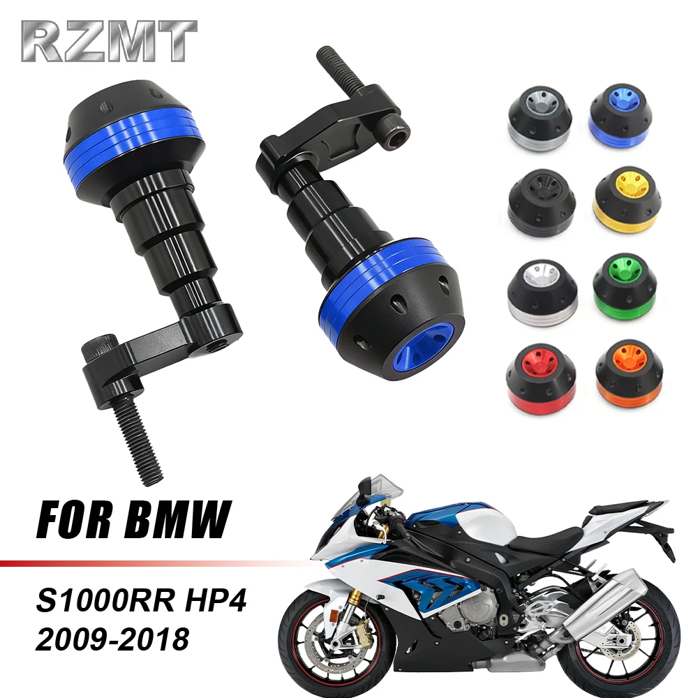 

Для BMW S1000RR HP4 2009-2018 детали мотоцикла, передняя ось, вилка, слайдер, аксессуары для мотоциклов, защита слайдера рамы