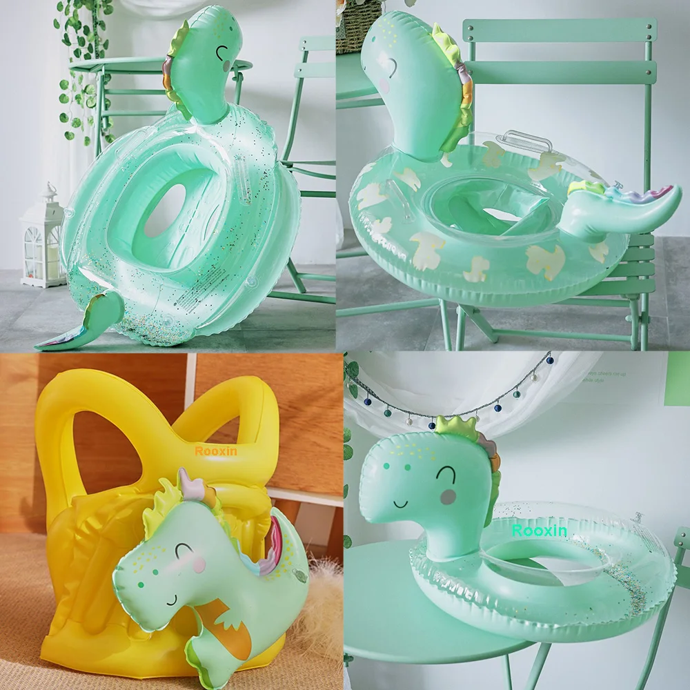 

Dinosaur Inflatable Pool Swimming Ring Baby Infant Float Ring Water Seat Swimsuit Buoyancy Vest Life Jacket Children Toys