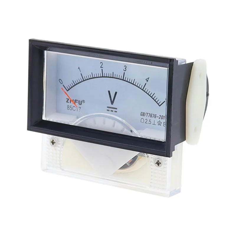 85C17 5V 10V 15V 20V 30V 50V 100V 250V 300V 450V 1000V DC Panel Meter Voltmeter for Voltage Testing