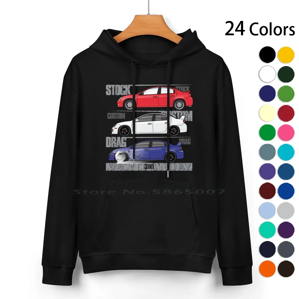 Sudadera con capucha de algodón 3 en 1, suéter de 24 colores, neón, Srt4, Sxt, Lx, Chrysler, luces traseras, Mopar americano, 2003, 2004, 2005