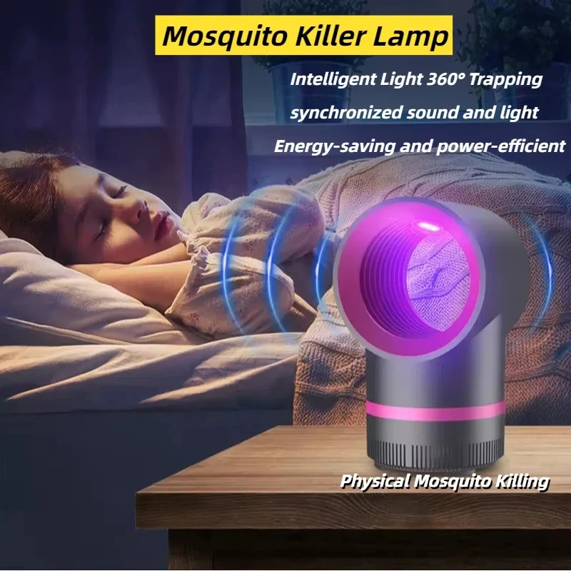 Lampe anti-moustiques, répulsif électronique contre les insectes, lampe LED de contrôle, petit piège à insectes, appareils électroménagers