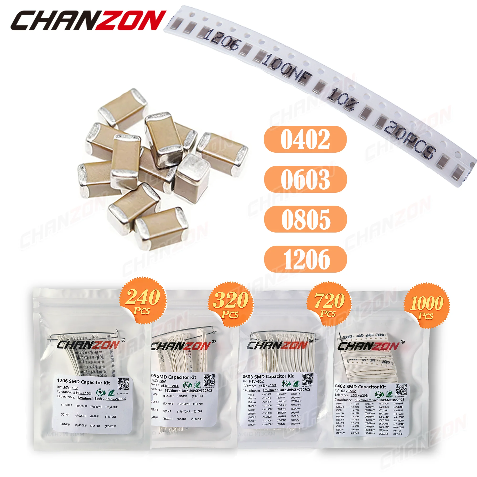 Brand New 0402 0603…