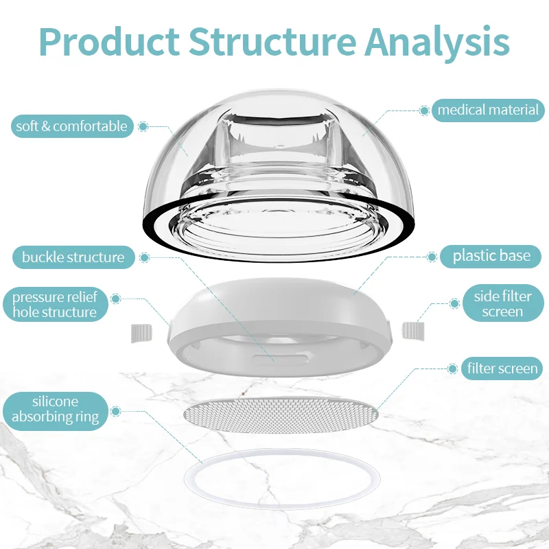 Сменные наушники INfiter Crystal Airpods Pro Airpods Pro 2, наушники для Airpods Pro 2, оригинальные насадки для Airpods Pro