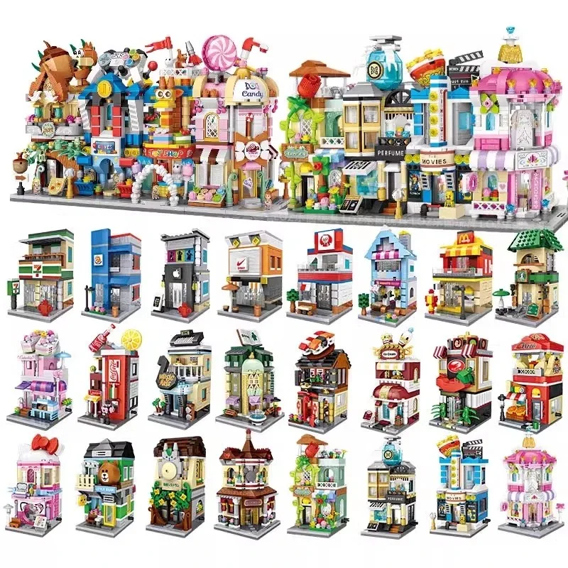 

БОЛЬШАЯ ПРОДАЖА Loz Bread Store Волшебный дом Свадебный магазин Фотография Мини-бриллиантовые блоки Кирпичи Модульная строительная игрушка для детей без коробки