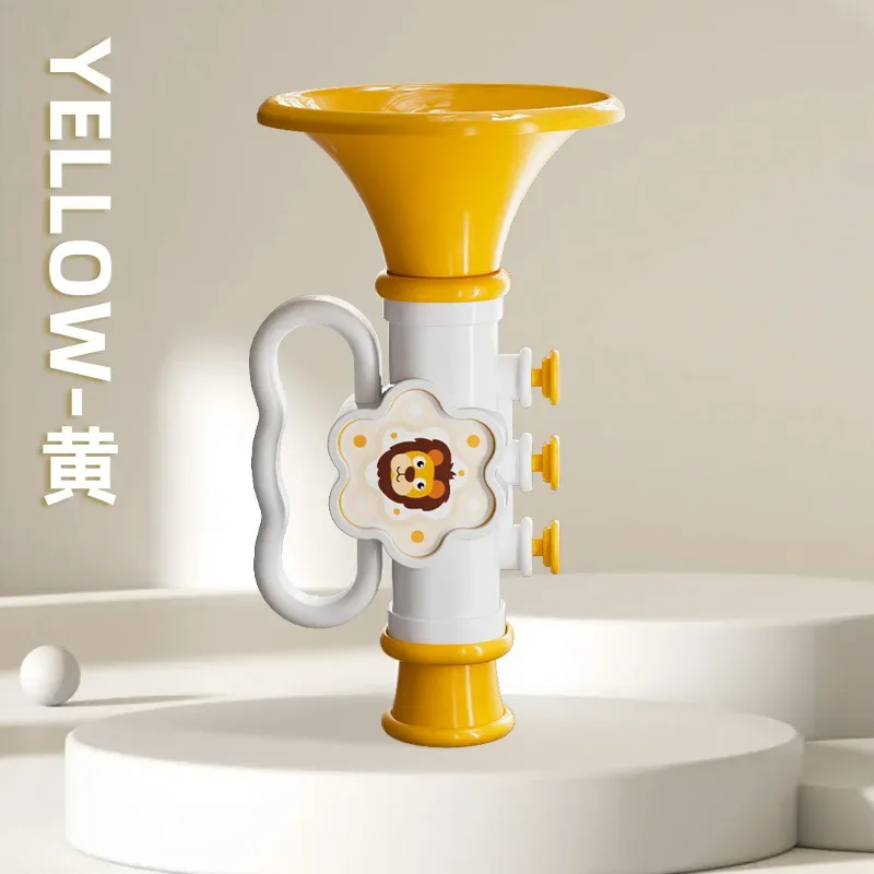 Gwizdek dla niemowląt do wczesnej nauki Instrument muzyczny Trąbka Zabawka Wzmocnienie mowy Wisząca lina dla dzieci Prezent muzyczny