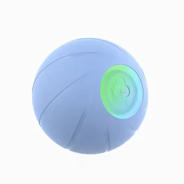 Eco Friendly Large Indoor Interactive Dog Toy Ball Clever Smart Pet Toy Bouncing Ball Made Of Rubber And Plastic