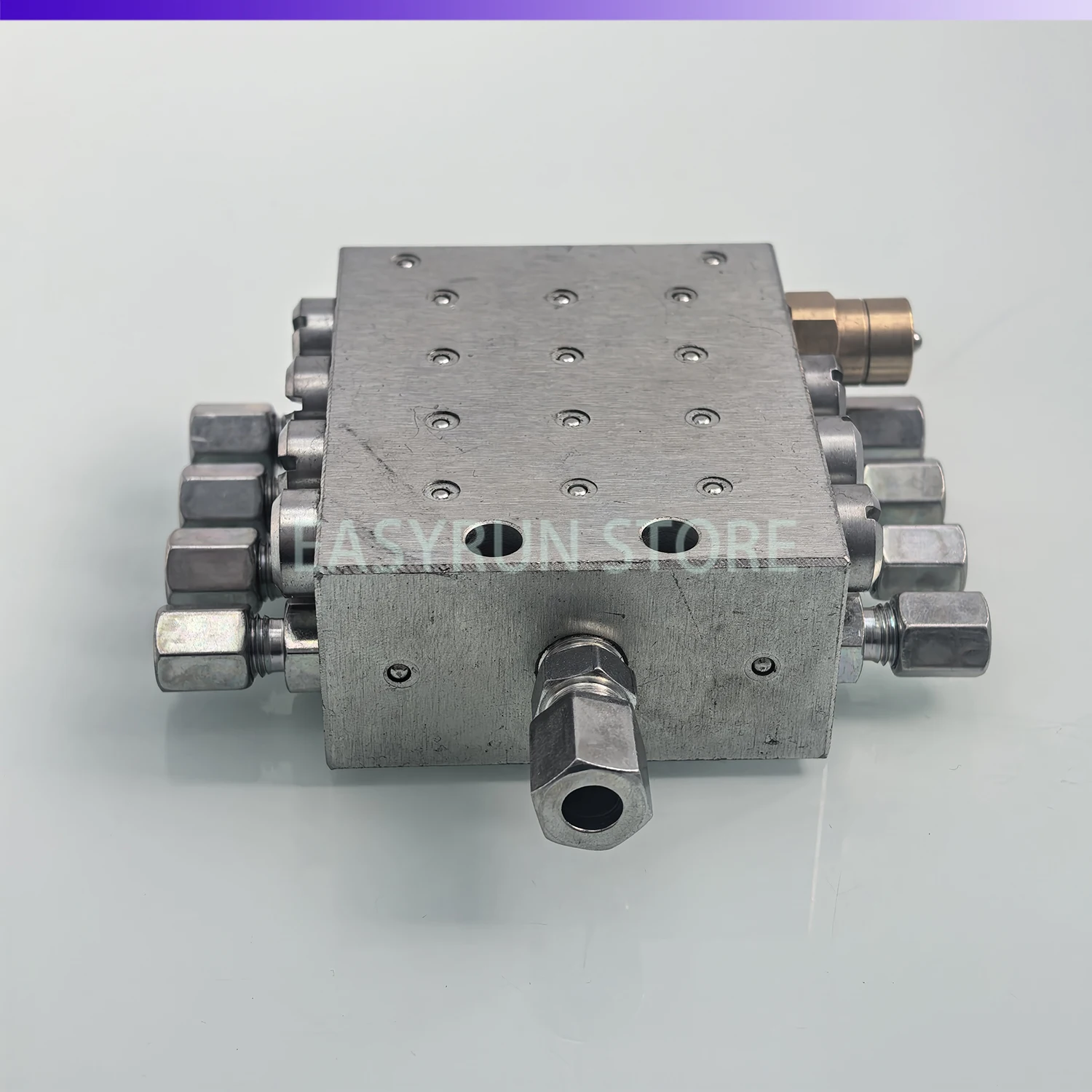 Pump truck progressive distributor 8 outlet paver mixing plant truck mounted pump trailer pump butter distribution valve