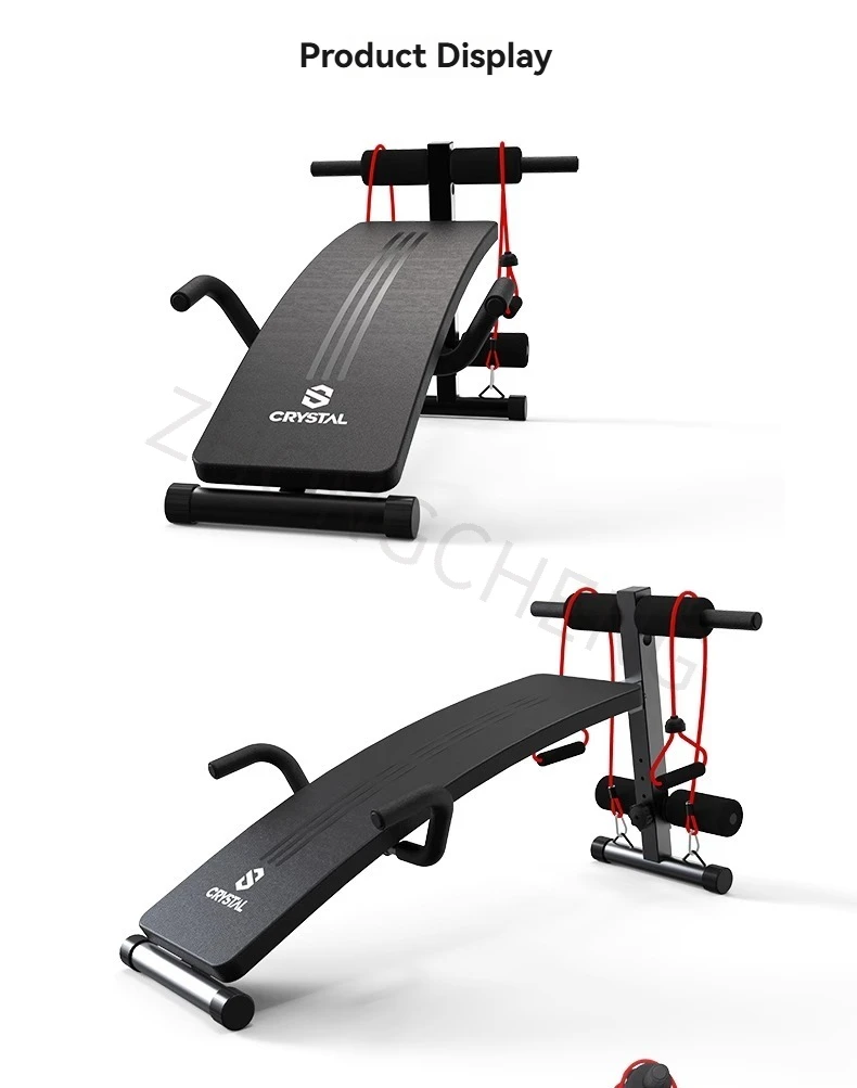 Sit-ups Fitness AIDS Crystal Sports Home Exercise Equipment Multifunctional Health Supine Board Supine Board