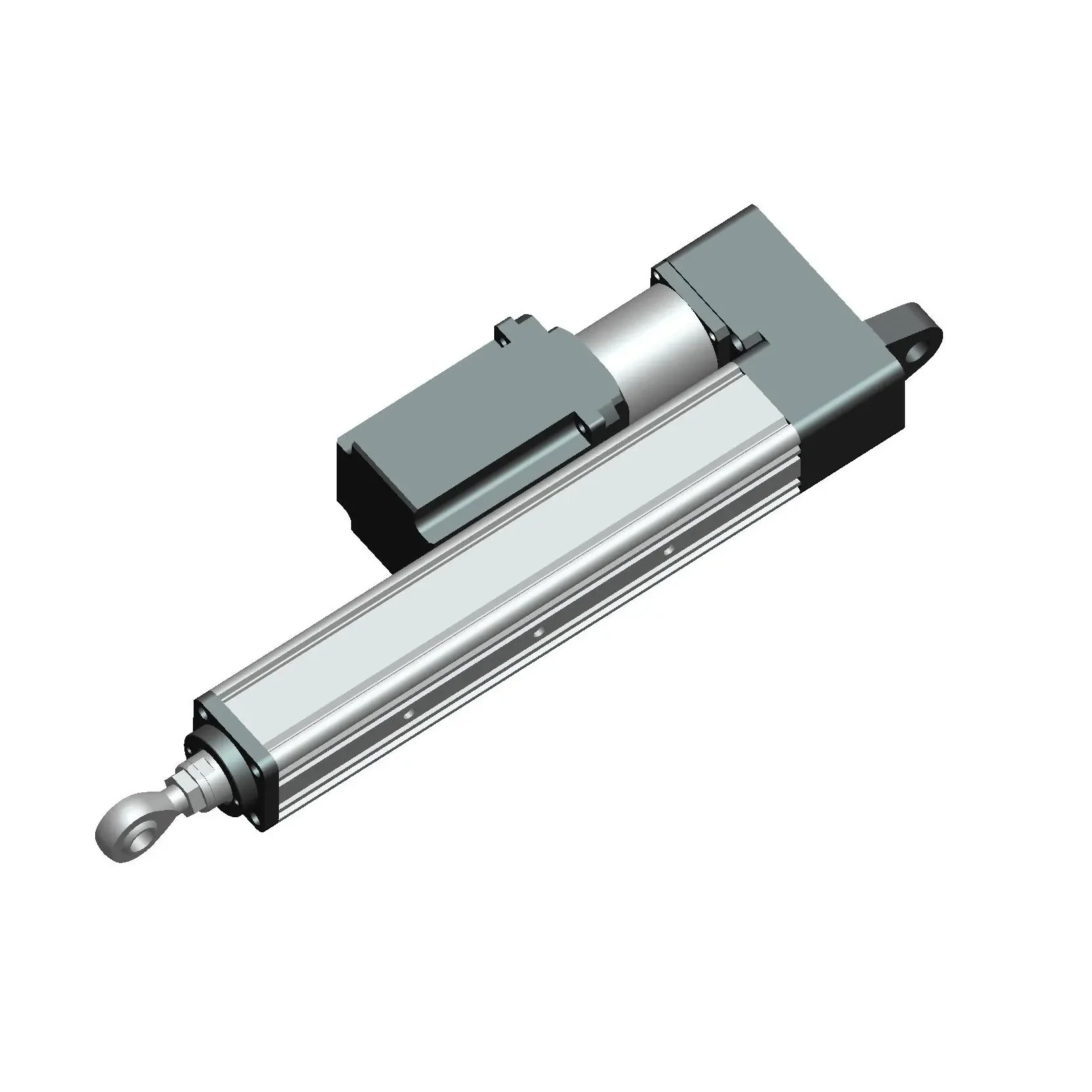 Precision electric cylinder drive linear screw travel 1000mm for lifting machinery China cylinder manufacturers