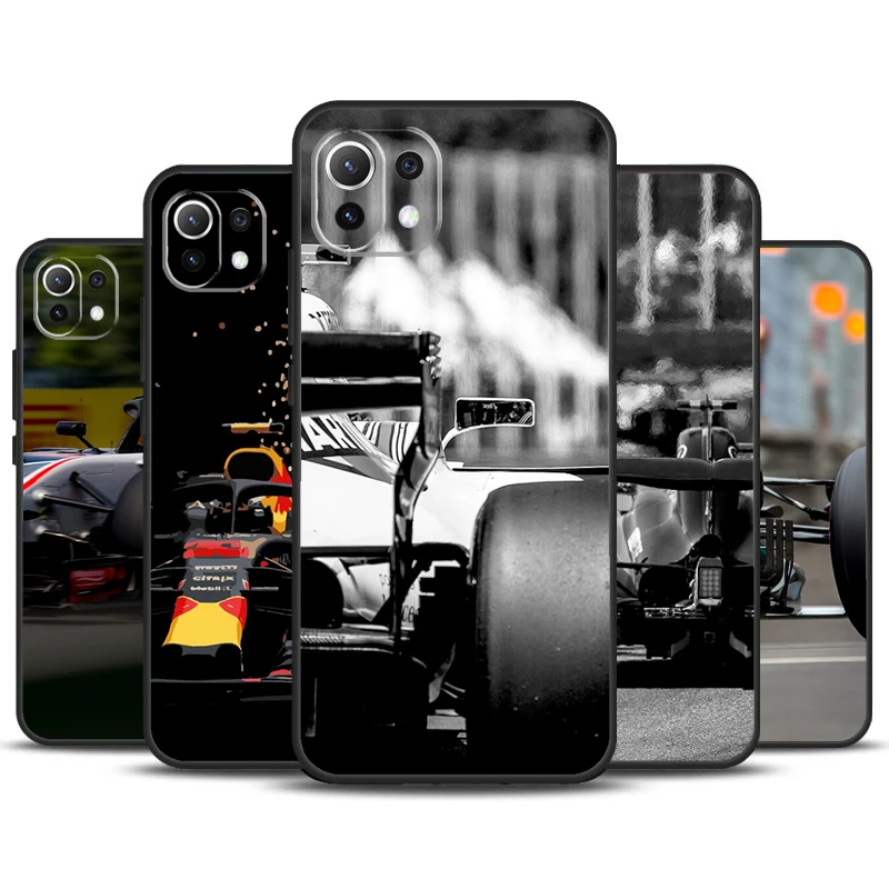 Formel 1 Auto koffer für Xiaomi 13t 14 Pro 11t 12t 12 13 lite poco x6 x3 x4 x5 f5 pro f3 m5s m6 pro Abdeckung