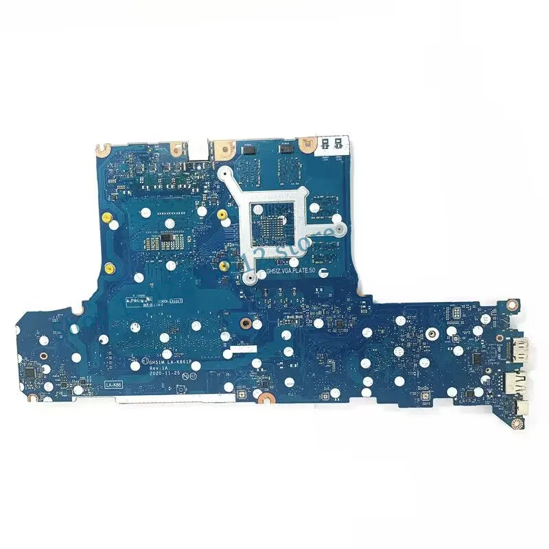 Imagem -02 - com Srh84 I510300h Cpu para Acer Nitro An51555-59mt Laptop Motherboard Gn20-p0-d-a1 Rtx3050 100 Testado Bom Gh51m La-k861p