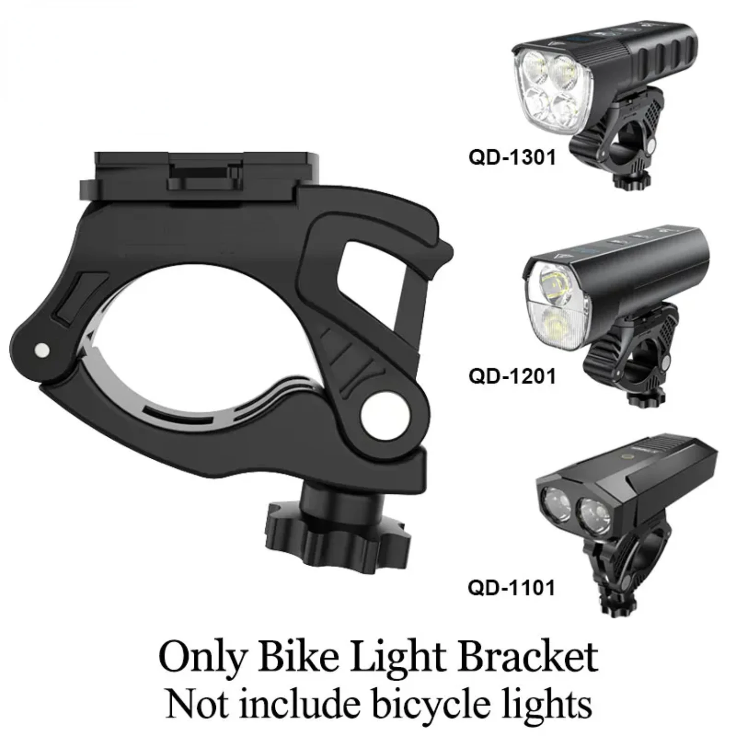 Bike Light Bracket  QD-1301/QD-1201/QD-1101/QD-1001/QD-0901 Bicycle Accessories (Not Include Bicycle Lights) Tail light Bike led