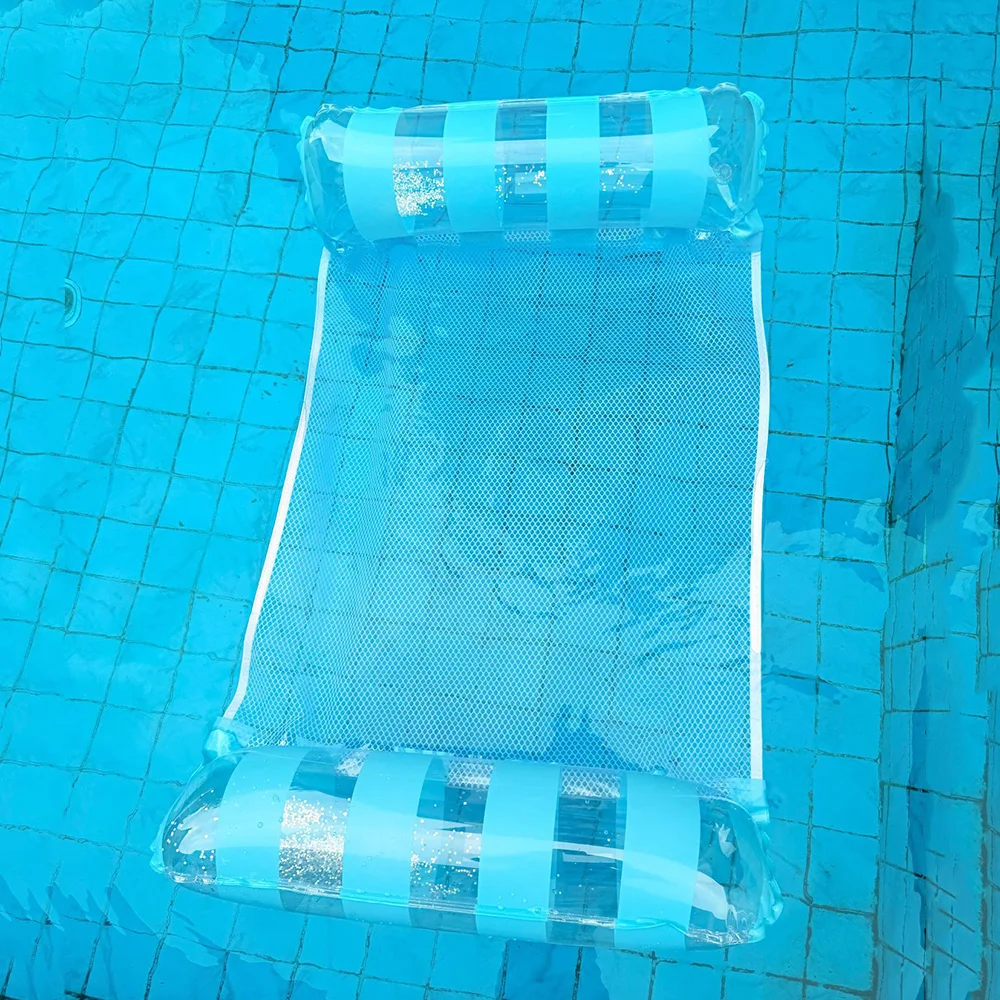 1 Pcs Inflatable Pool Float Adult Swim Mattress Water Hammock Swim Tube Swim Accessory Summer Water Sports Travel Vacation view 6