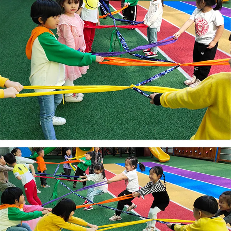 Tug Of War Rope Hopscotch Toy Outdoor Team Building Group Games Boys Girls Toys For Adult Multiplayer Outdoor Sports Games