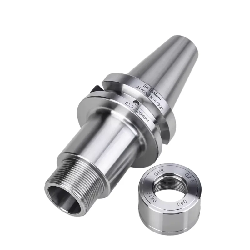 BT30 BT40 BT50 SK10 SK16 حامل الأدوات NBT BT SK لا يوجد مفتاح حامل أدوات عالي الدقة لمركز التصنيع باستخدام الحاسب الآلي سكين المغزل هيلت