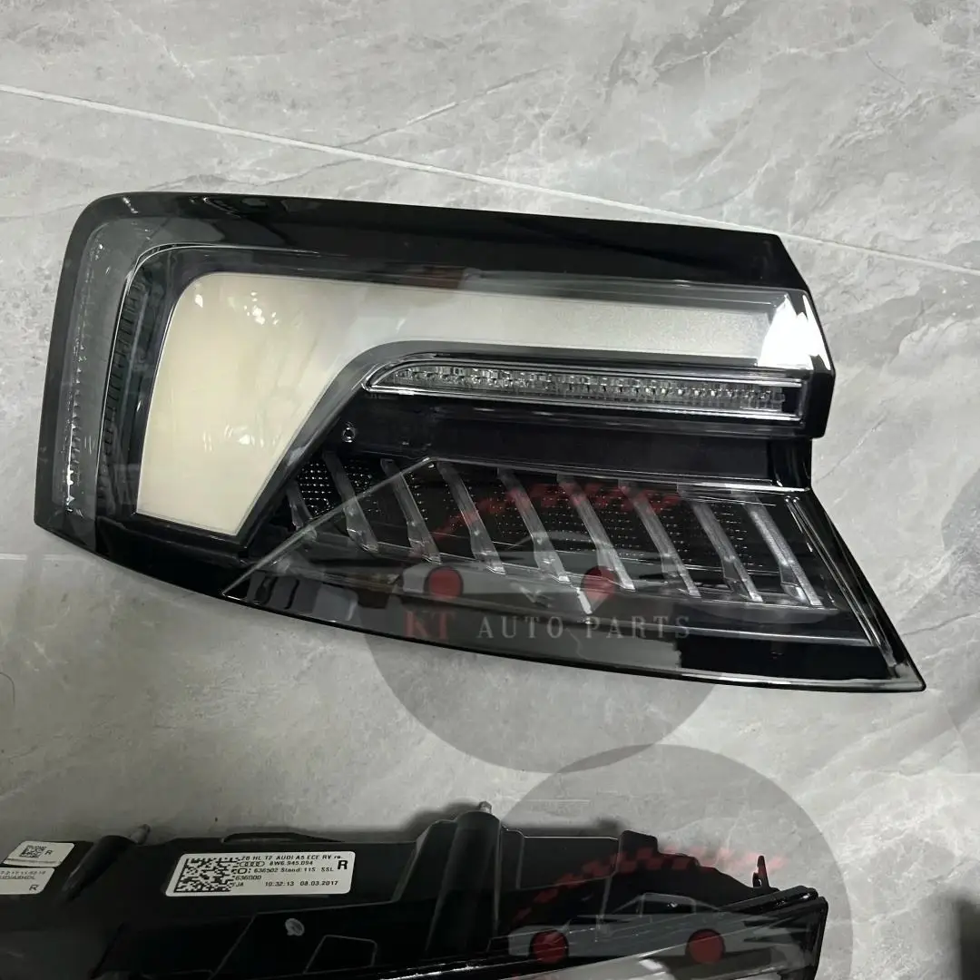 LED Clear Tail Lights for 2017-2023 Audi S5 A5 RS5 - Personalized Manual Modification Venom Taillight Customized