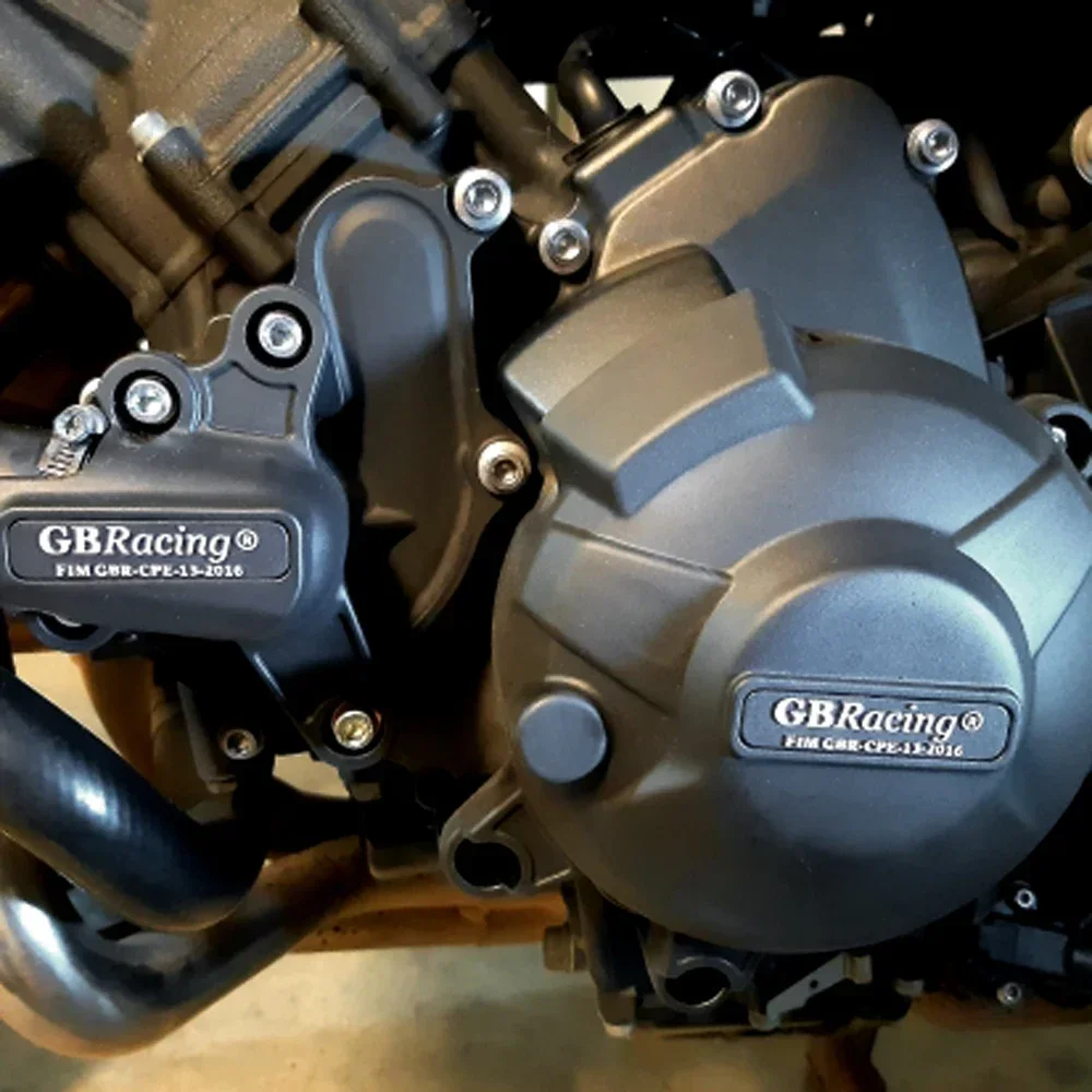 GBRacing محرك الغطاء الواقي الحرس حامي السقوط حماية كوف لياماها MT09 FZ09 الراسم 900 SXR900 2014-2020 دراجة نارية
