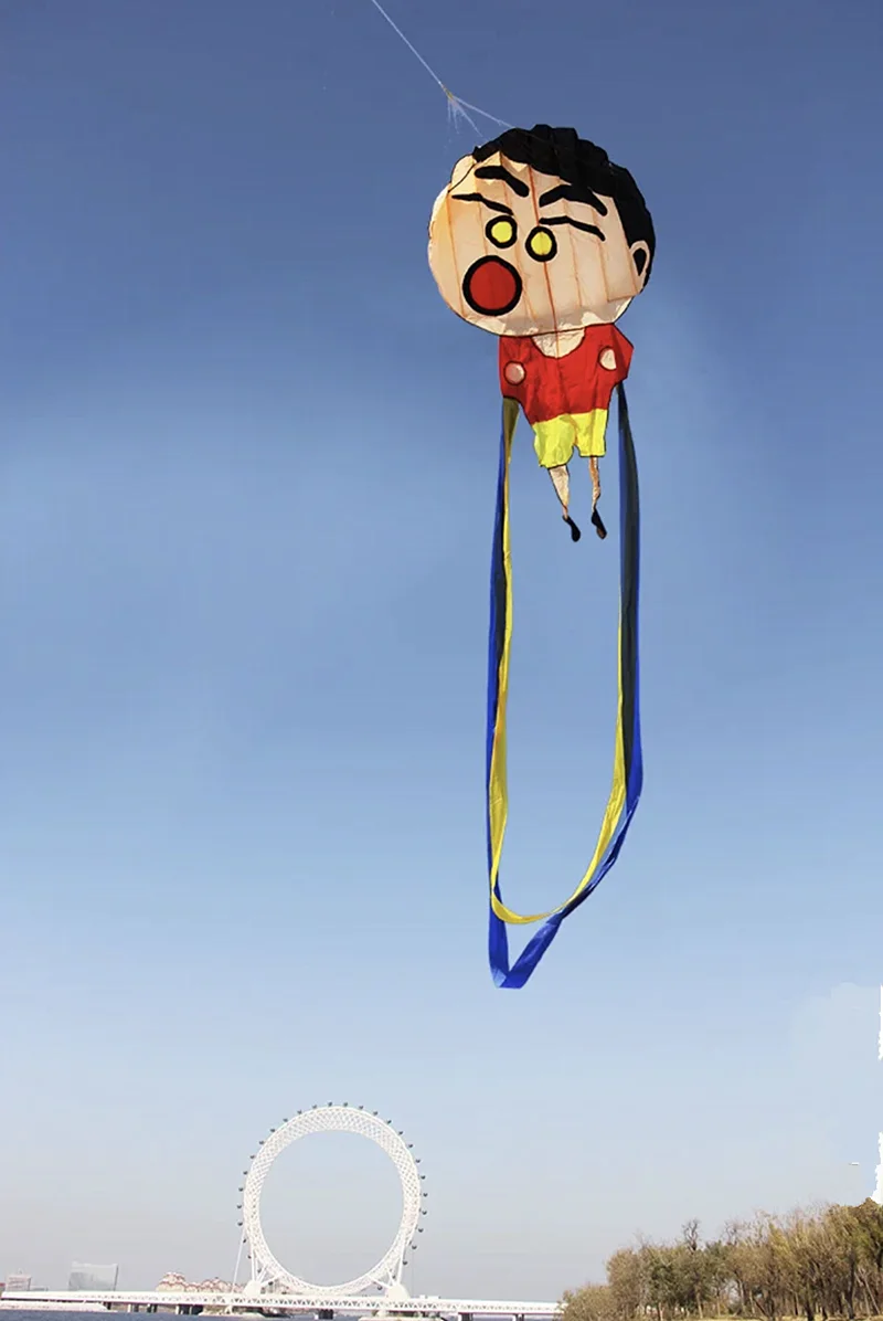 Pipa de dibujos animados, pipa suave voladora para adultos, pipas, cuerda para caminar en el cielo, pipa de calabaza tradicional, fábrica de pipa profesional, diversión aquilone