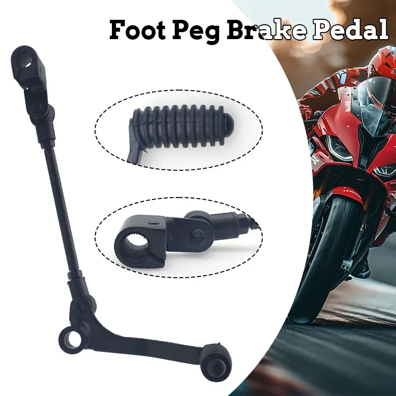 Motorrad Links Schalthebel Vorne Fußstütze Fuß Pedal Peg Halterung Für KAWASAKI NINJA 300/250/R Z250 Z300 EX250 EX300 2013-2018