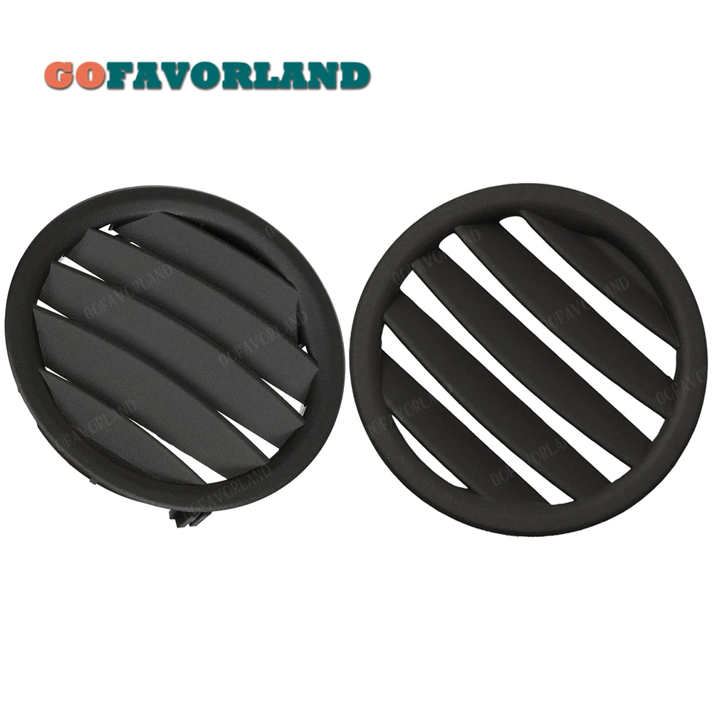 

Pair Front Left Right Console Dash Air Vent Grille Cover Plastic Black 5S4Z-19E630-AAA 5S4Z-19E630-AAC For Ford Focus 2005-2007